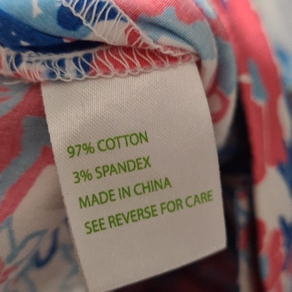 Lilly Pulitzer Floral Pants Size 4 - Picture 4 of 5